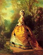 Franz Xaver Winterhalter The Empress Eugenie Sweden oil painting artist
